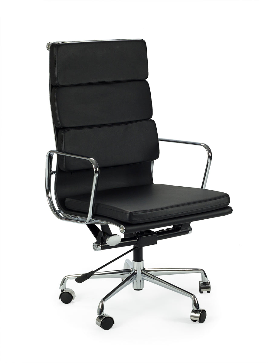 Silla de oficina Soft Respaldo Alto Semipiel