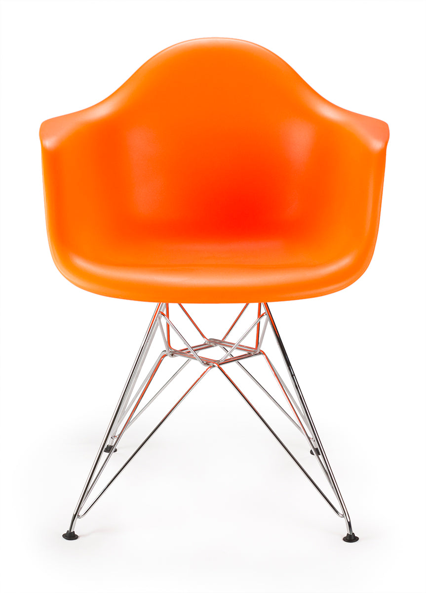 Sillon de comedor plastic acero colores