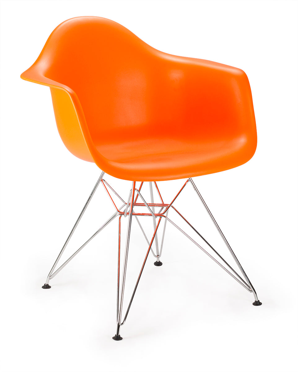 Sillon de comedor plastic acero colores