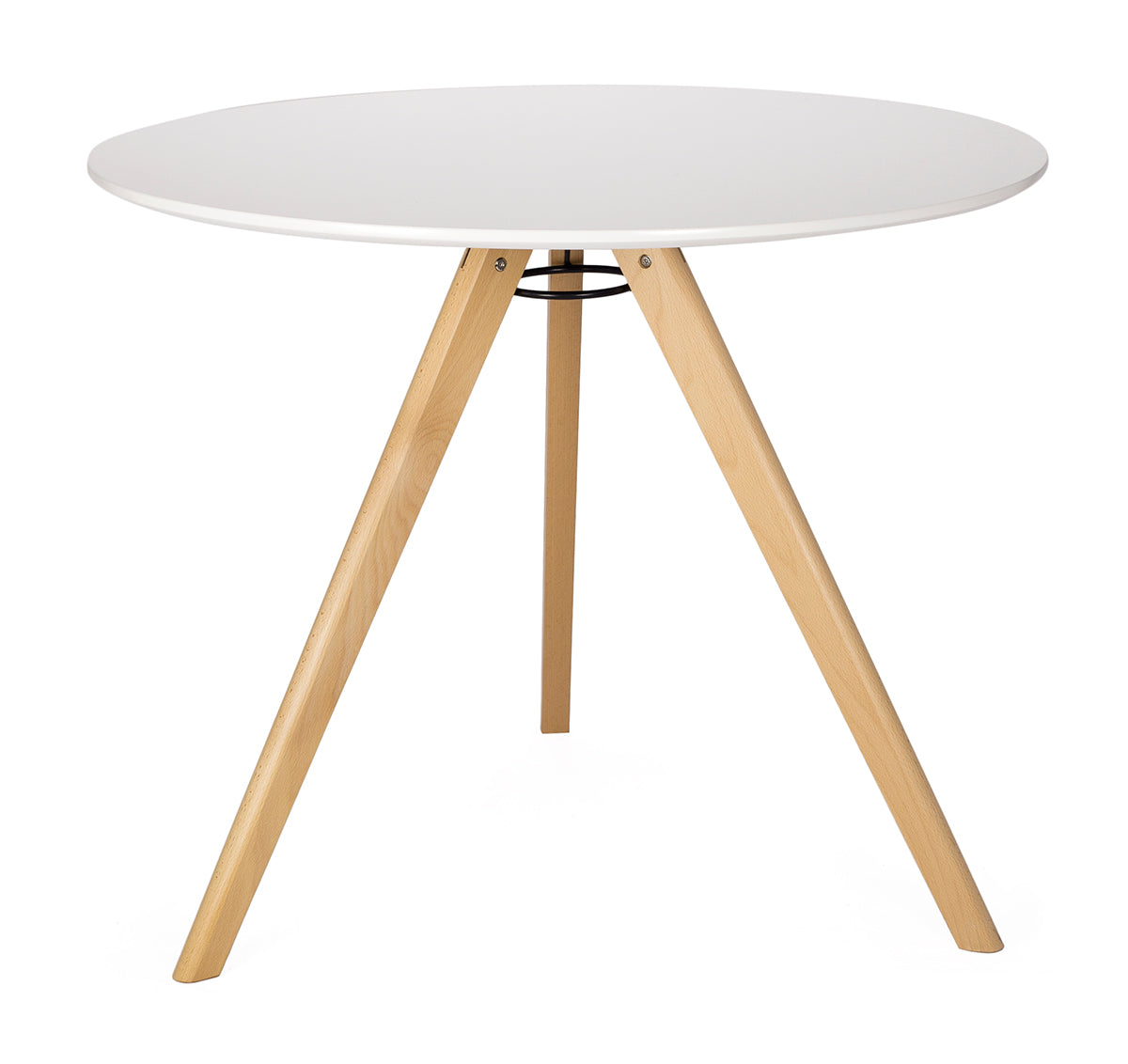 Mesa de comedor nordica Trío 90cm