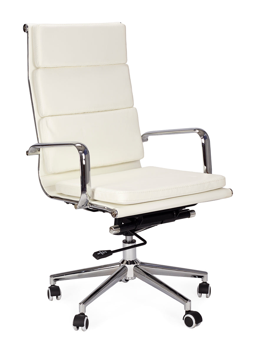 Silla de oficina Soft New Respaldo Alto semipiel