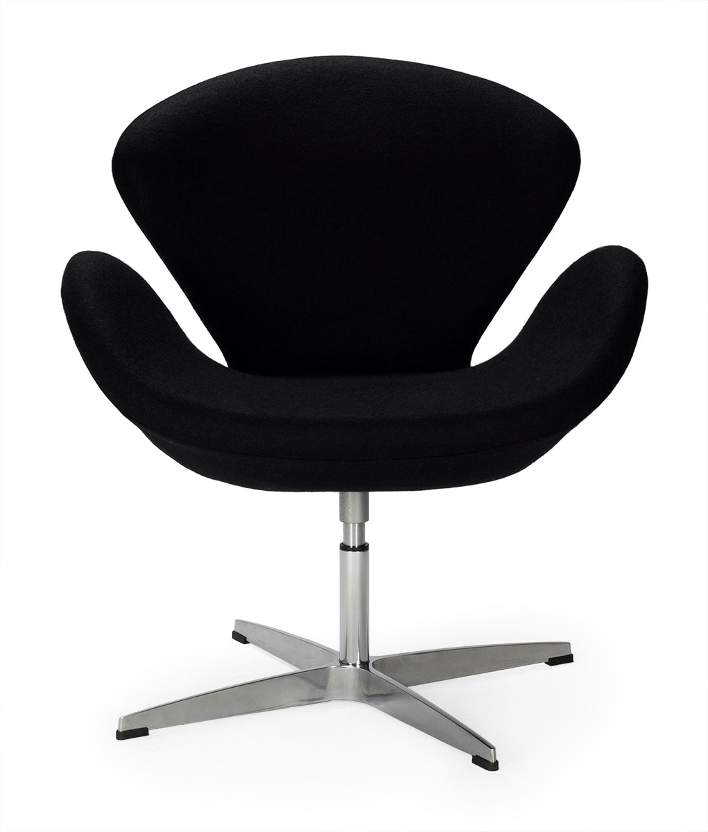 Sillón Swan Cashmere Negro