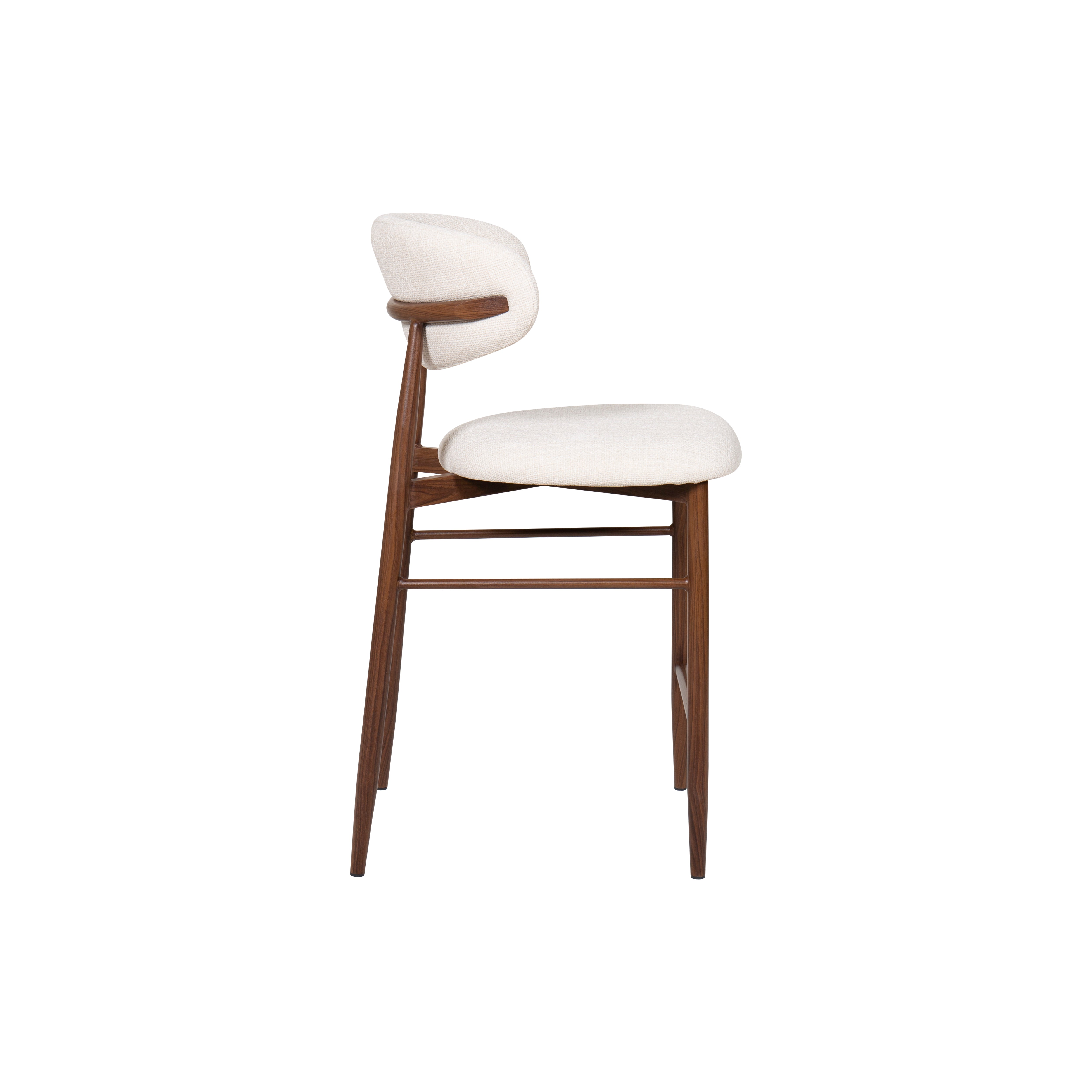 Taburete nórdico tapizado Lux 65cm