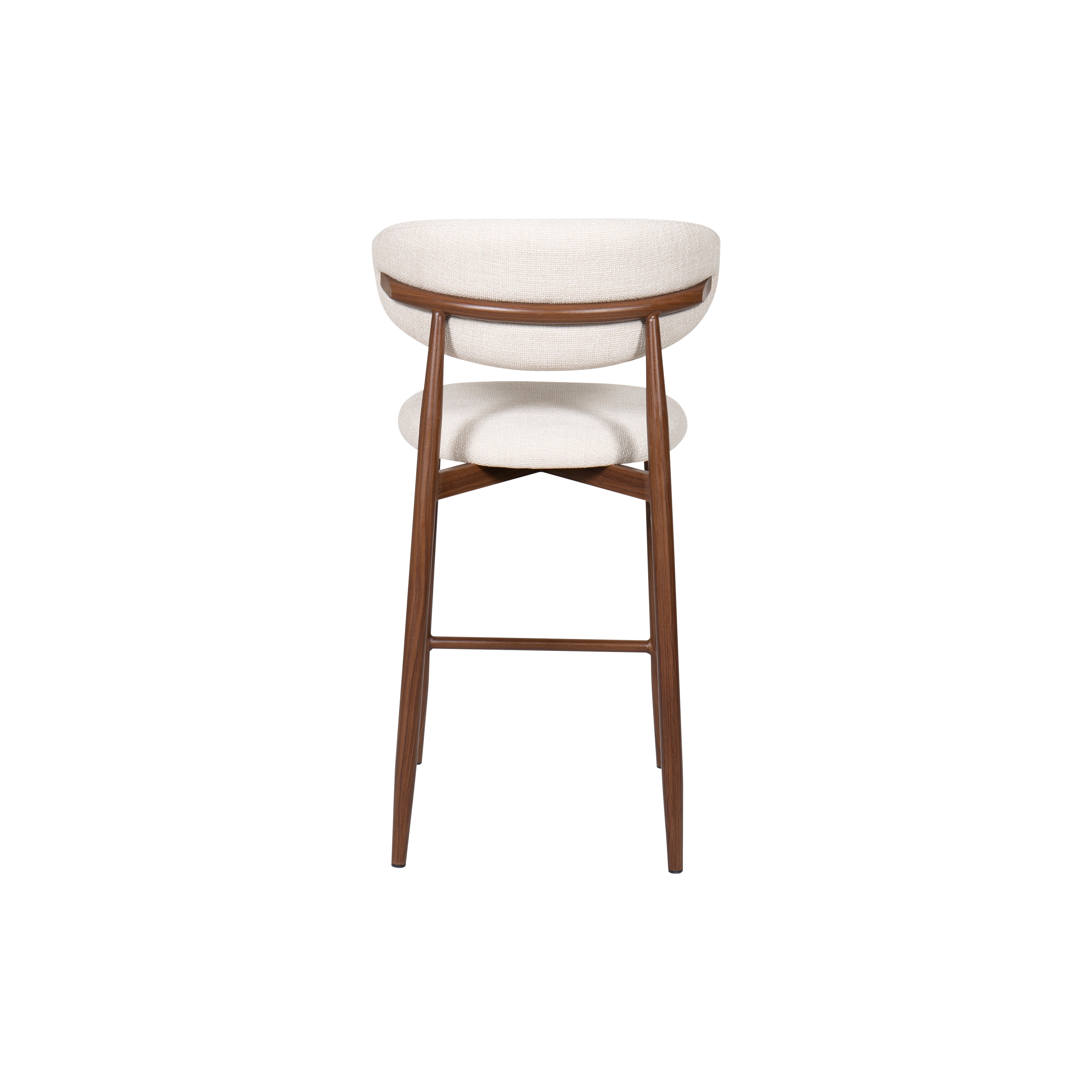 Taburete nórdico tapizado Lux 65cm