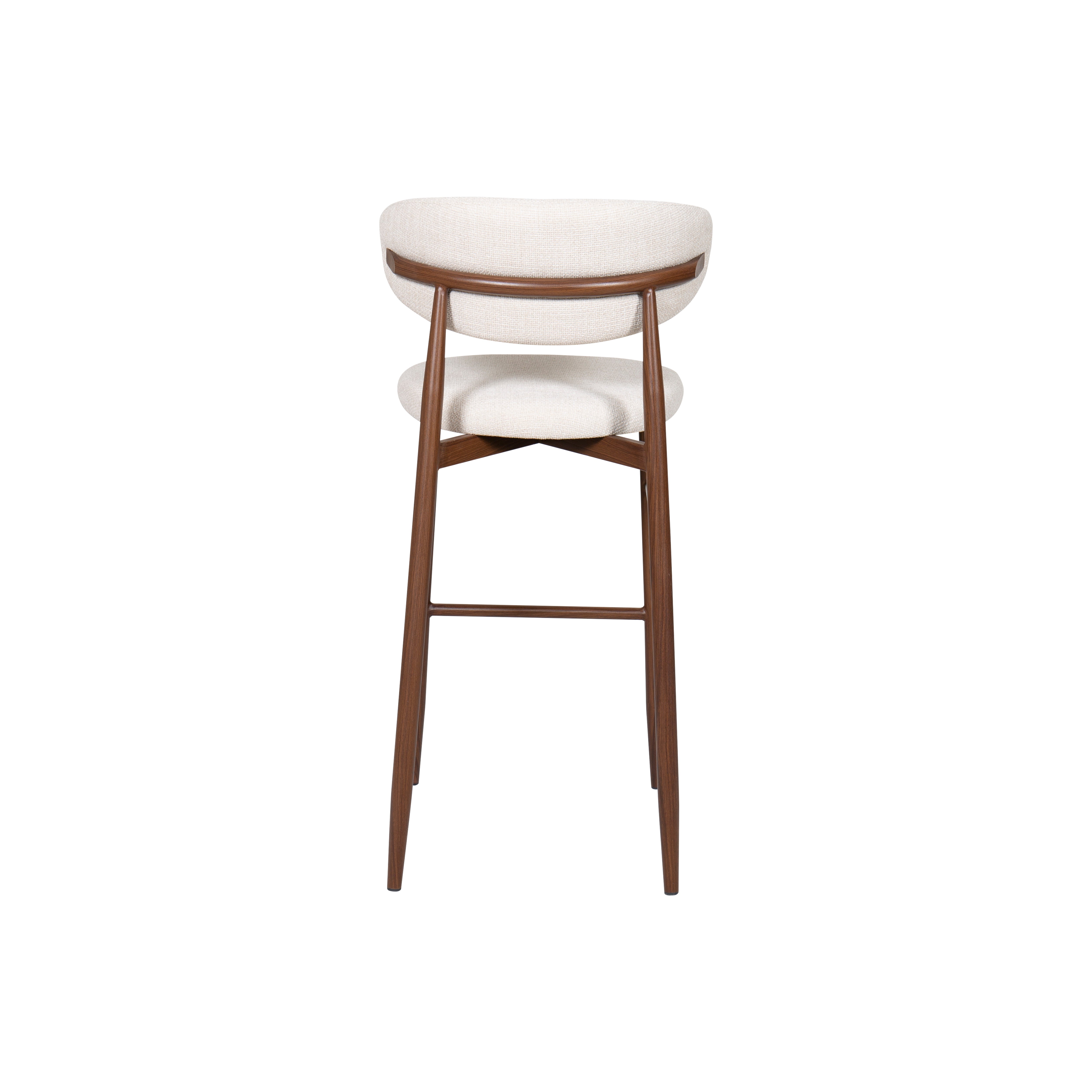 Taburete nórdico tapizado Lux 75cm