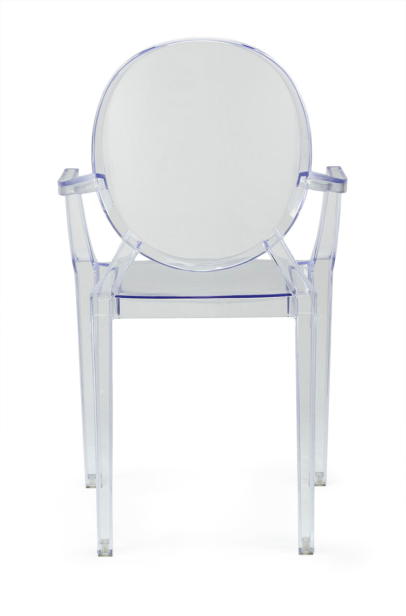 Sillon de comedor diseño Ghosts transparente