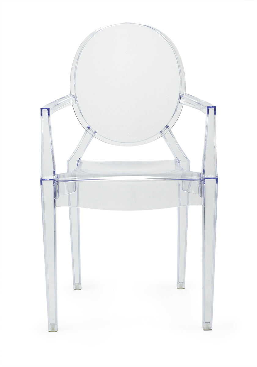 Sillon de comedor diseño Ghosts transparente