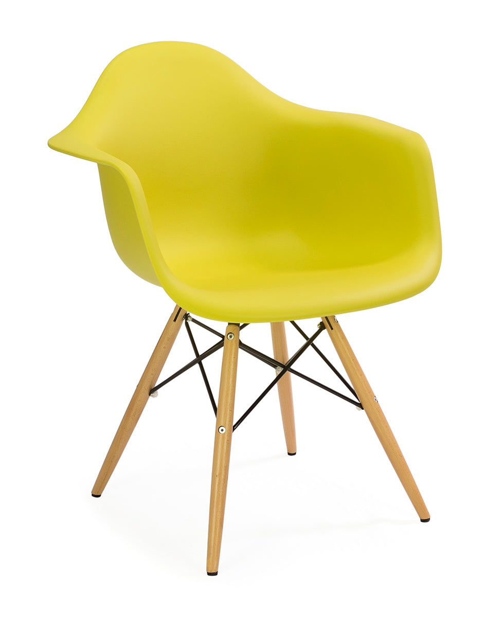 Sillon de comedor plastic madera