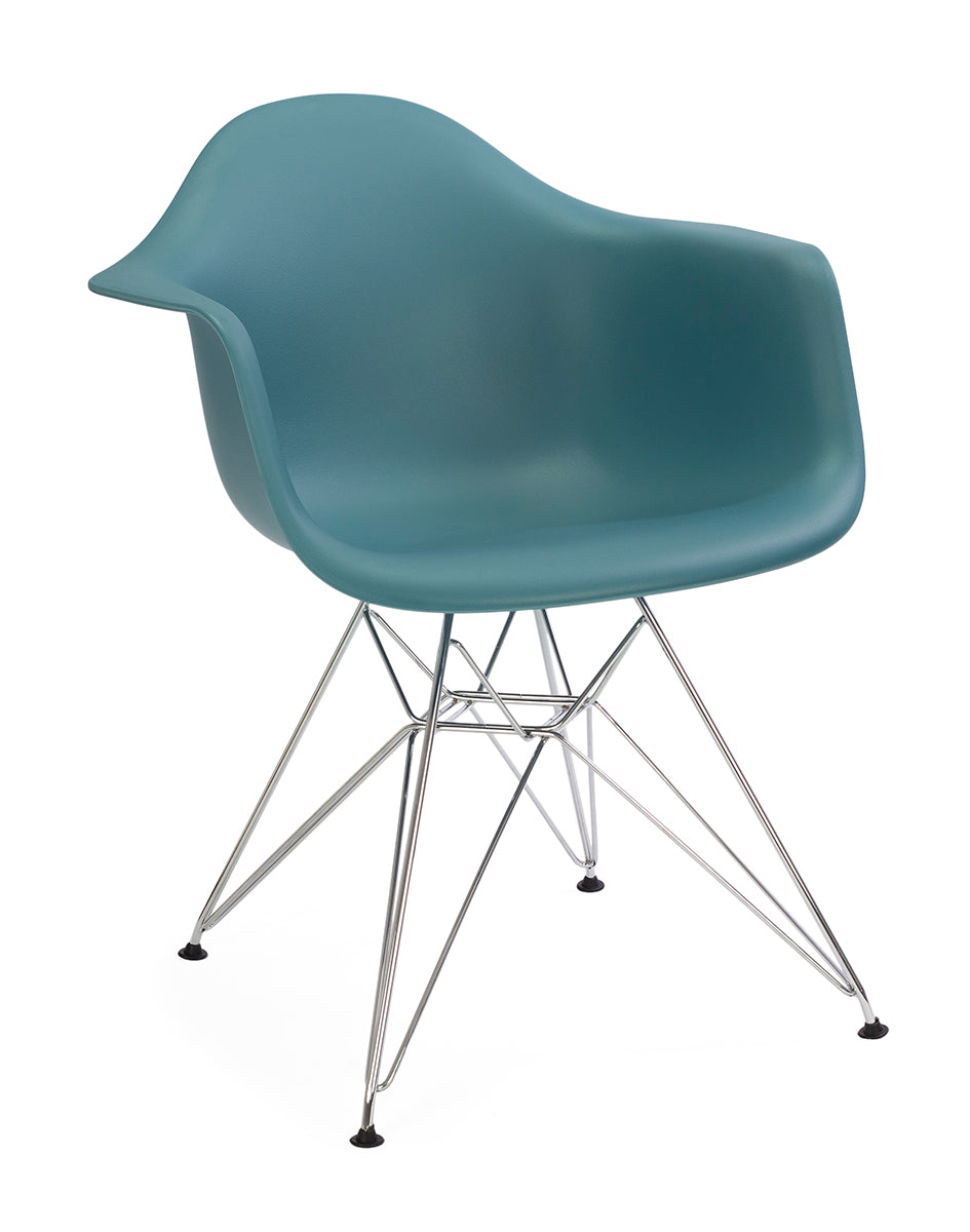 Sillon de comedor plastic acero colores