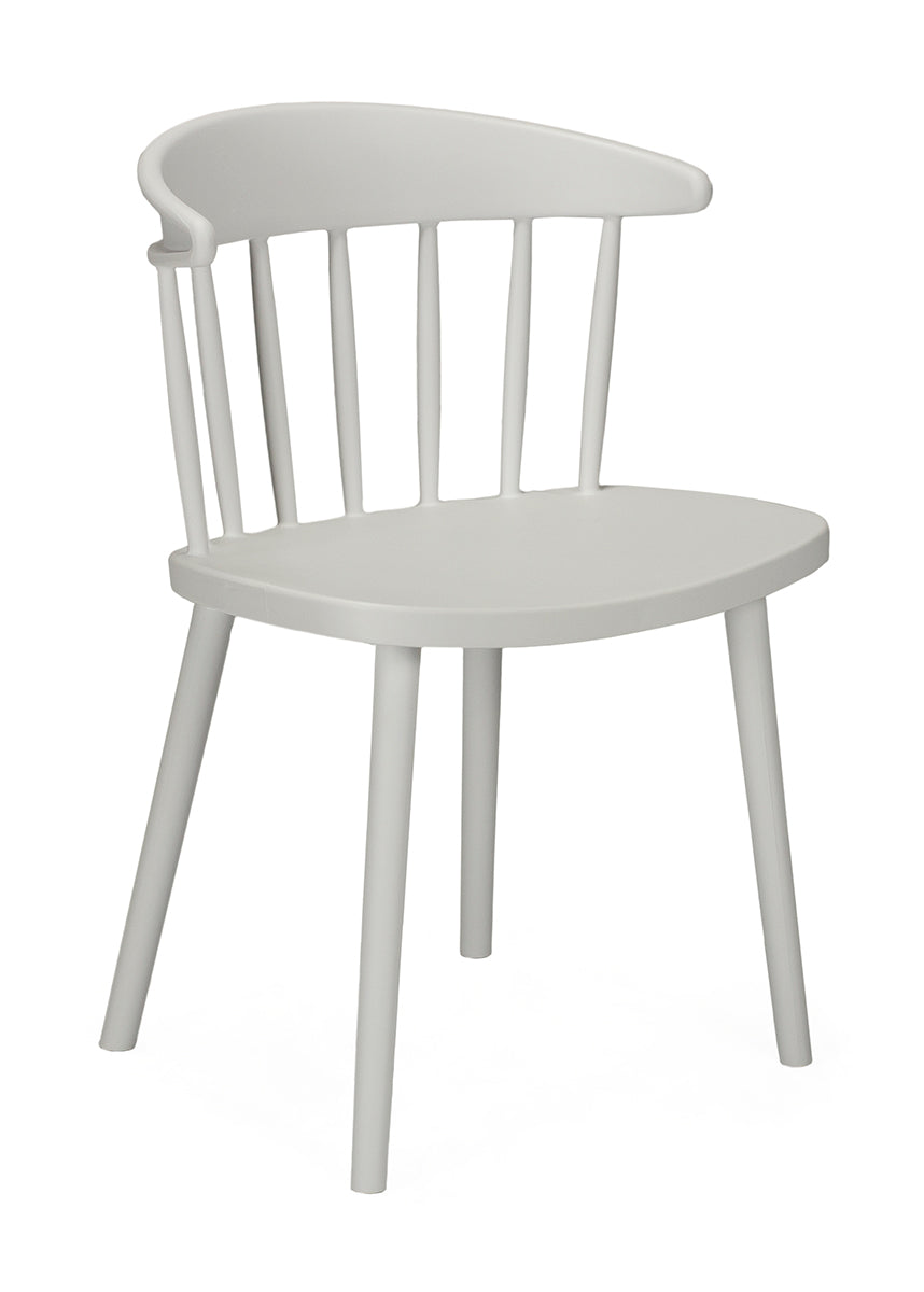 Silla de comedor nórdica Daila Blanco