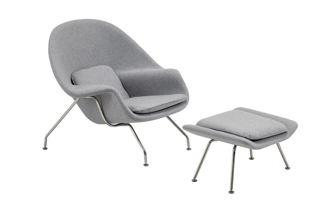 Sillón de diseño con ottoman Womb