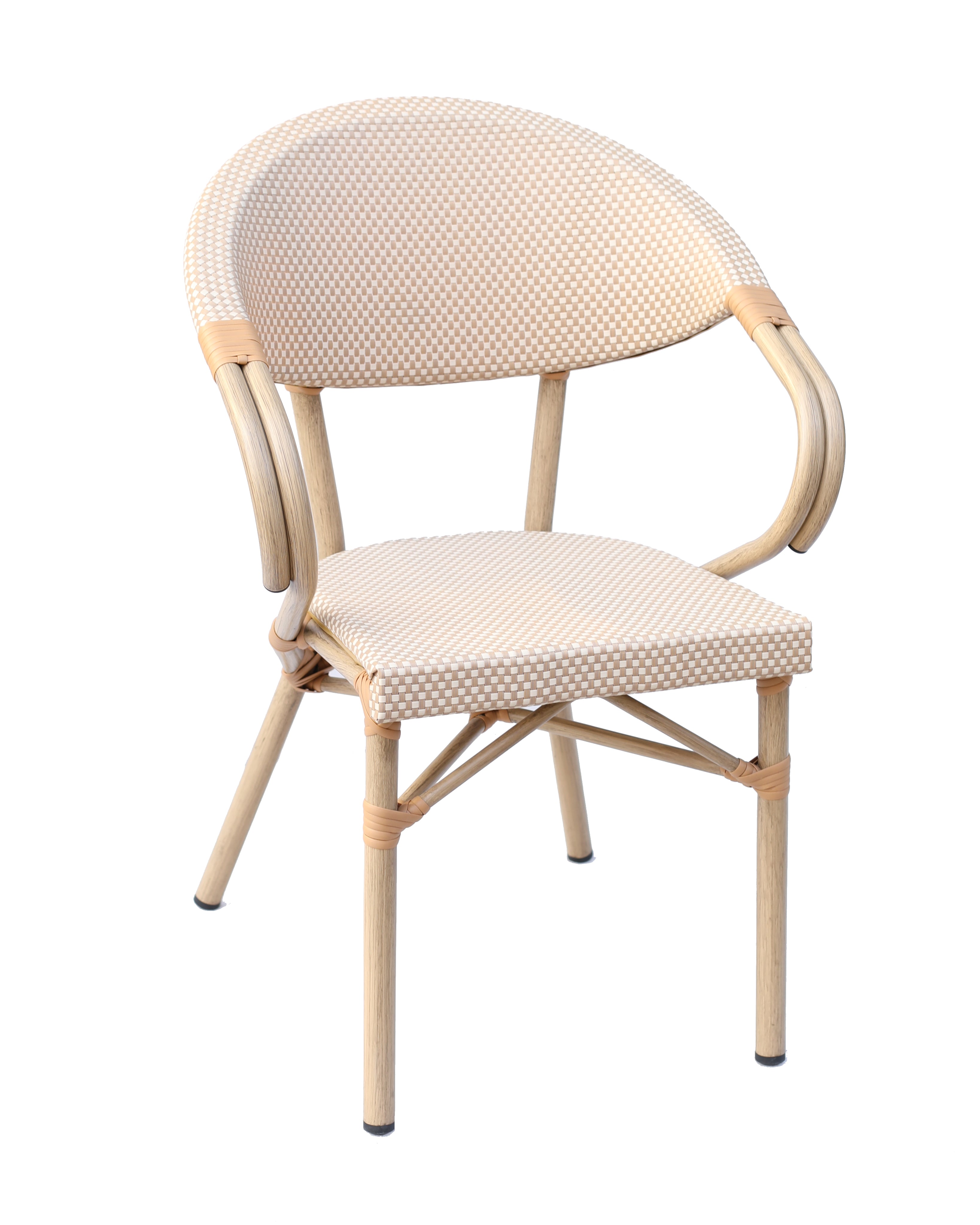 Silla parisina con brazos Fix