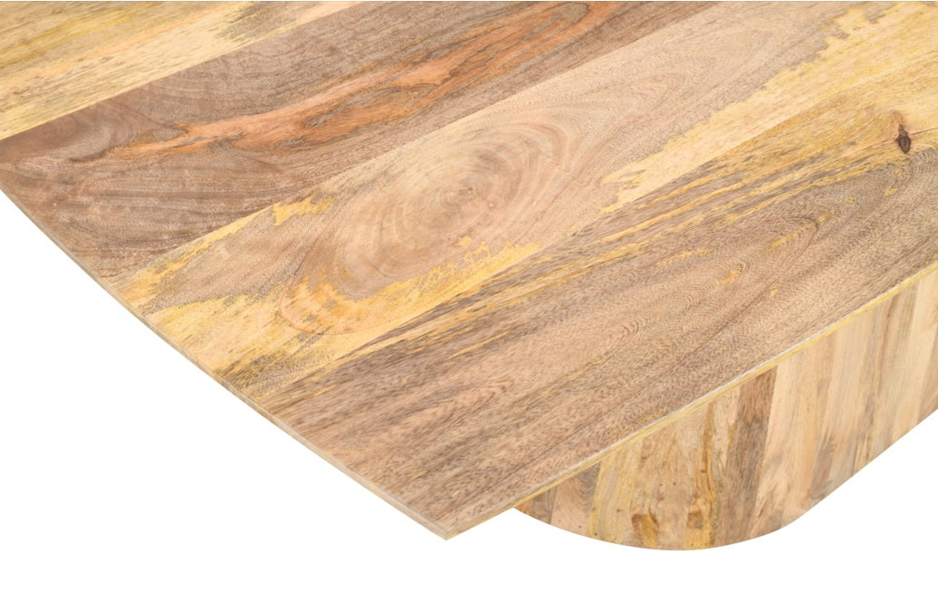 Mesa de comedor rectangular de madera de mango 220x110 Molly