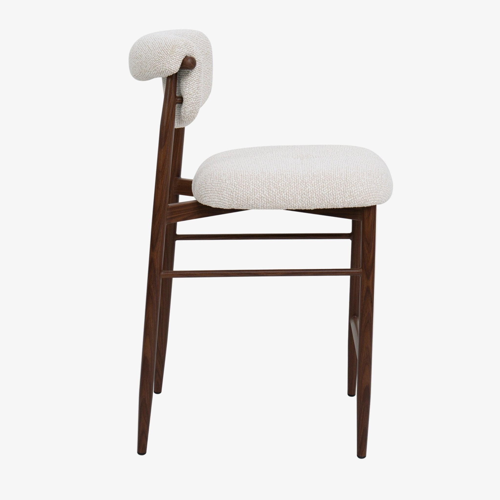 El Taburete de cocina 65 cm Lagem Nogal - Vintahome