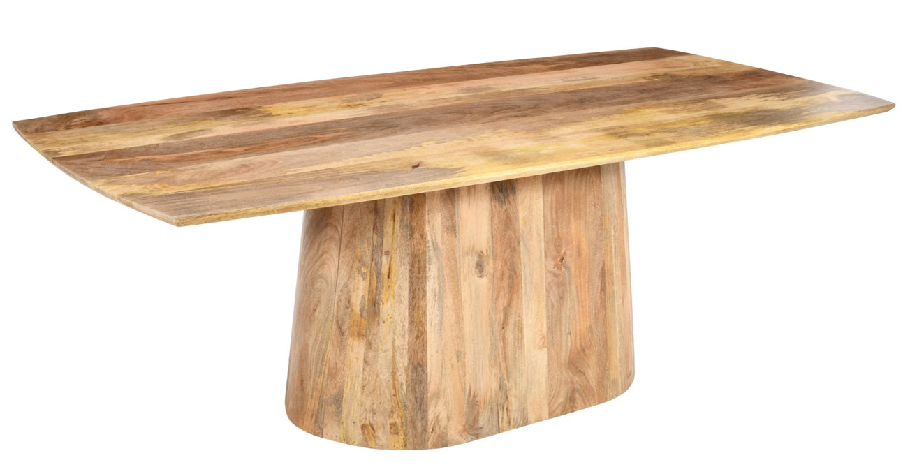 Mesa de comedor rectangular de madera de mango 220x110 Molly