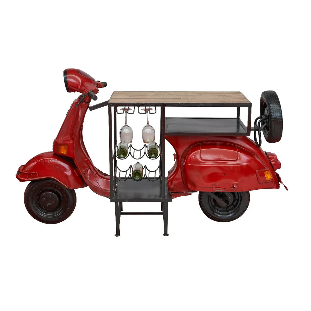 Mostrador bar botellero scooter