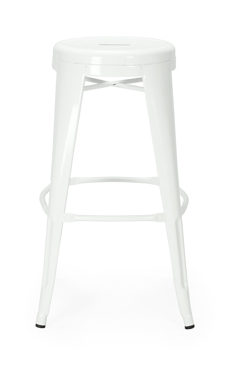 Taburete alto vintage Rol BLANCO