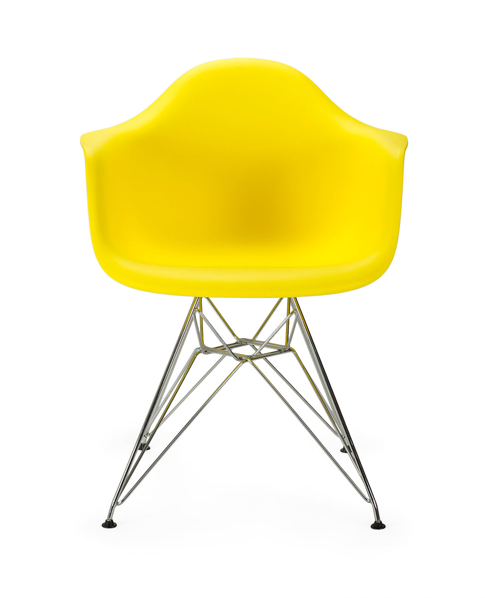 Sillon de comedor plastic acero colores