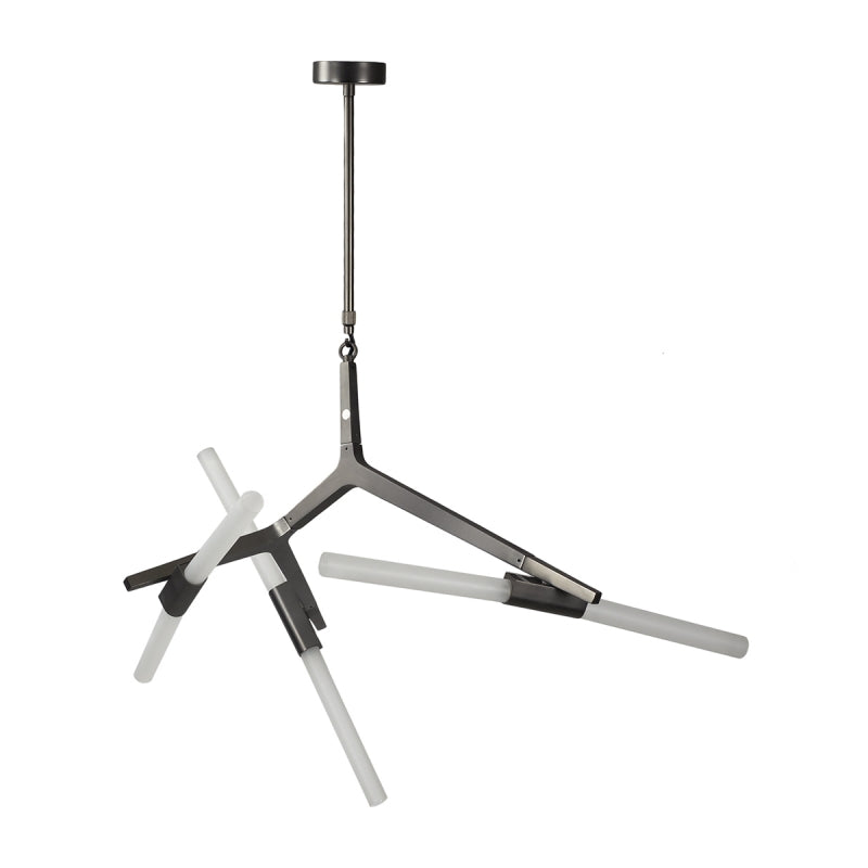 Plafonnier Nuroa 6 gris