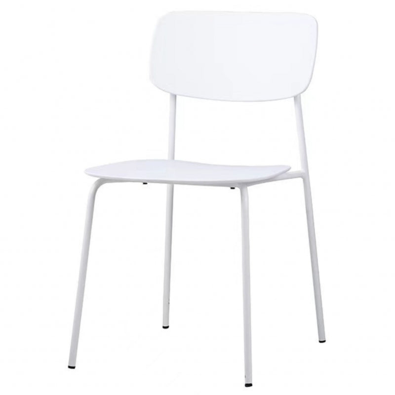 Silla de comedor apilable Violet blanca