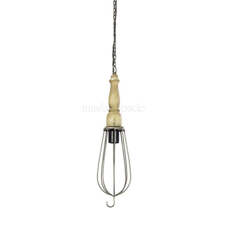 Lampara techo vintage Gancho