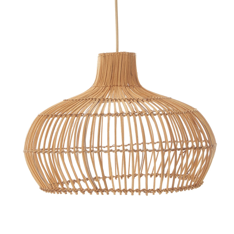 Plafonnier en rotin Alisson H42