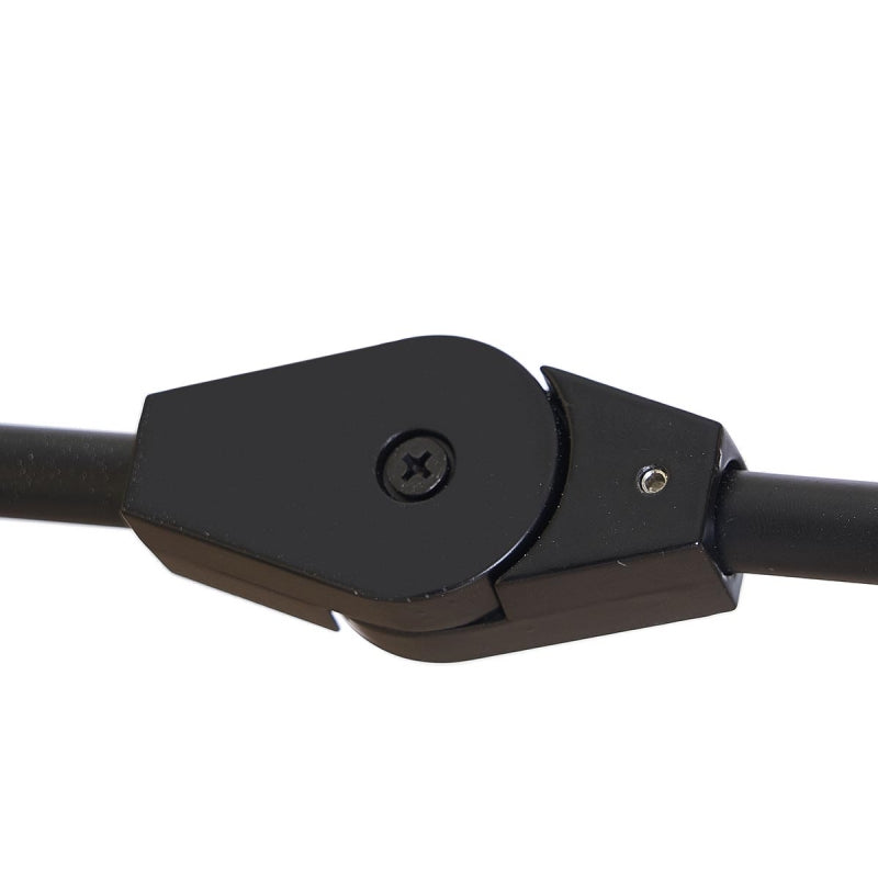 Lampara Chandelier 5 negro bolas gris