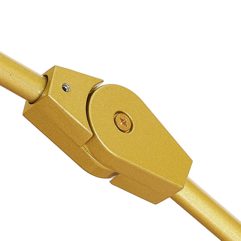 Lámpara de techo Chandelier 9 dorado bolas cognac