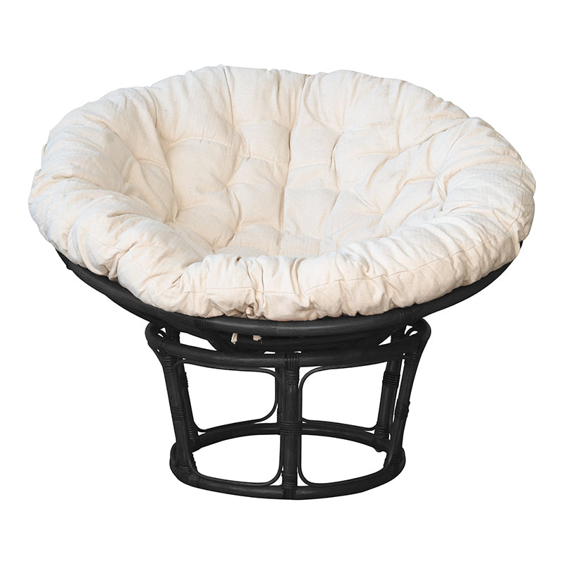 Sillon Bambu Papasan negro