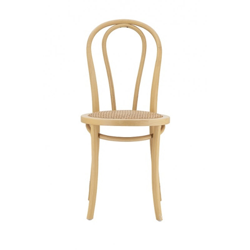 Silla Thonet chair madera asiento ratán