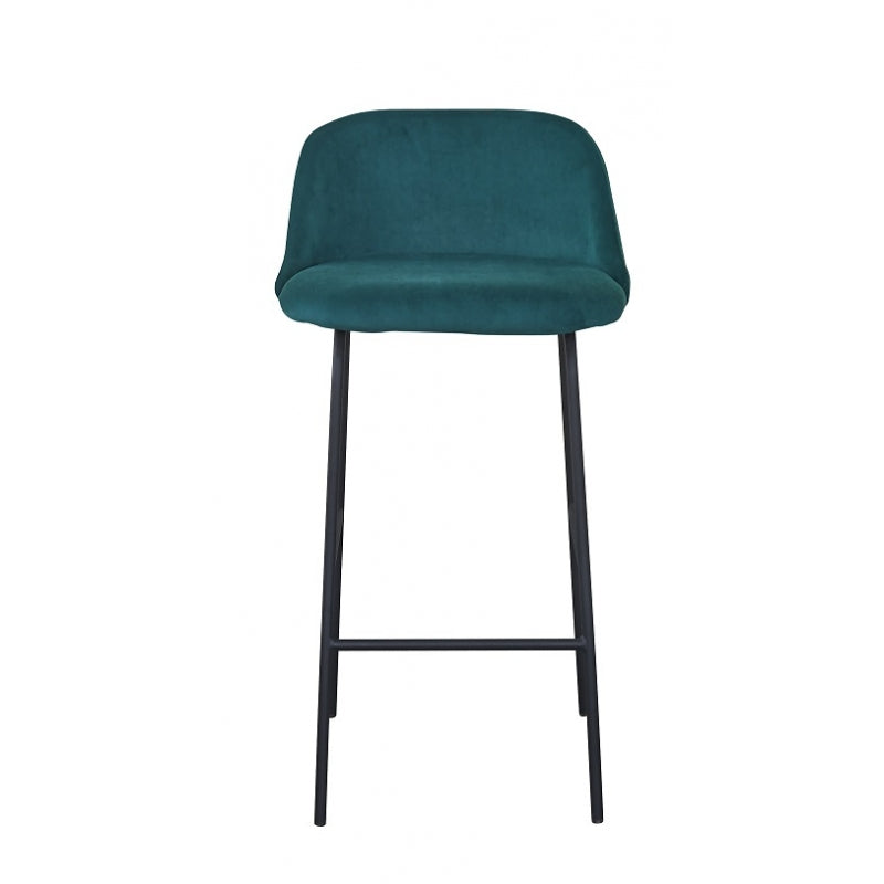 Taburete Barra Velvet Moma verde