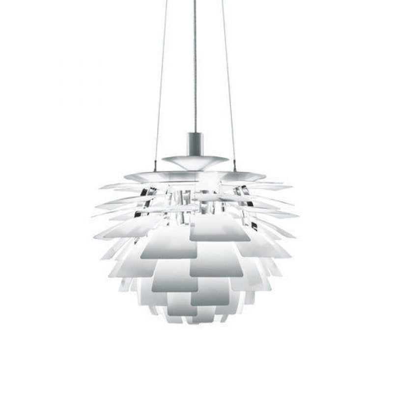 Lampara techo Poul 60 Blanca