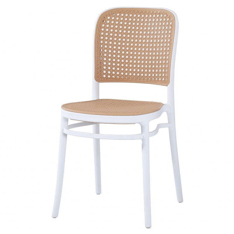 Silla de comedor polipropileno apilable Estela