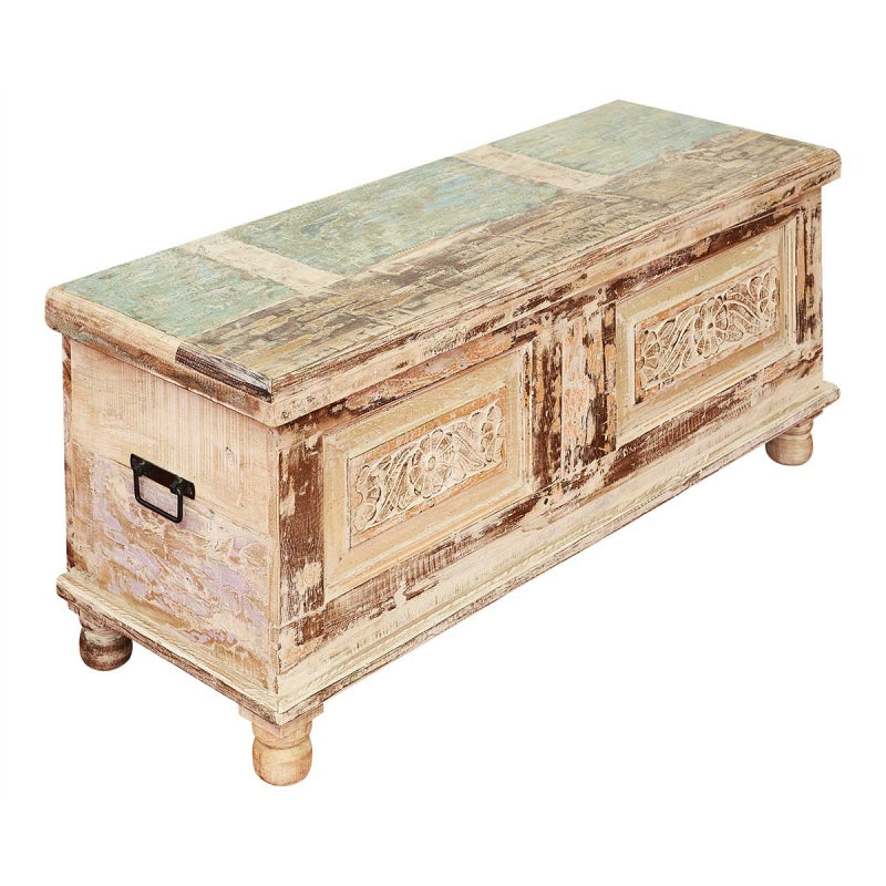 Baul vintage madera de mango Raphael