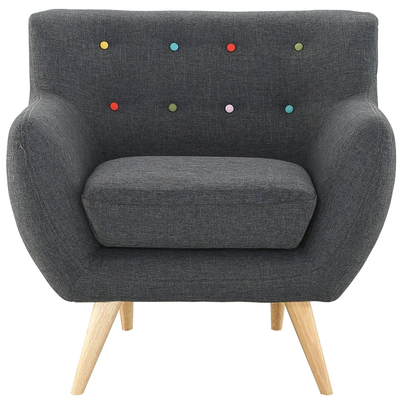 Fauteuil multicolore 1 place Nordic Nídaro