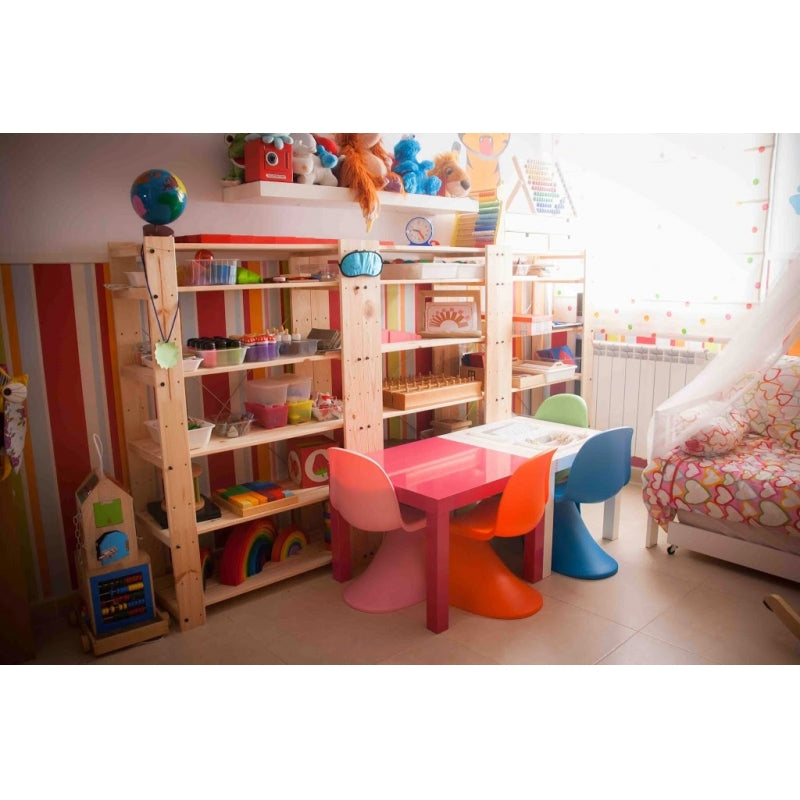 Cómo debe ser una habitación infantil de 3 a 6 años, según el método Montessori