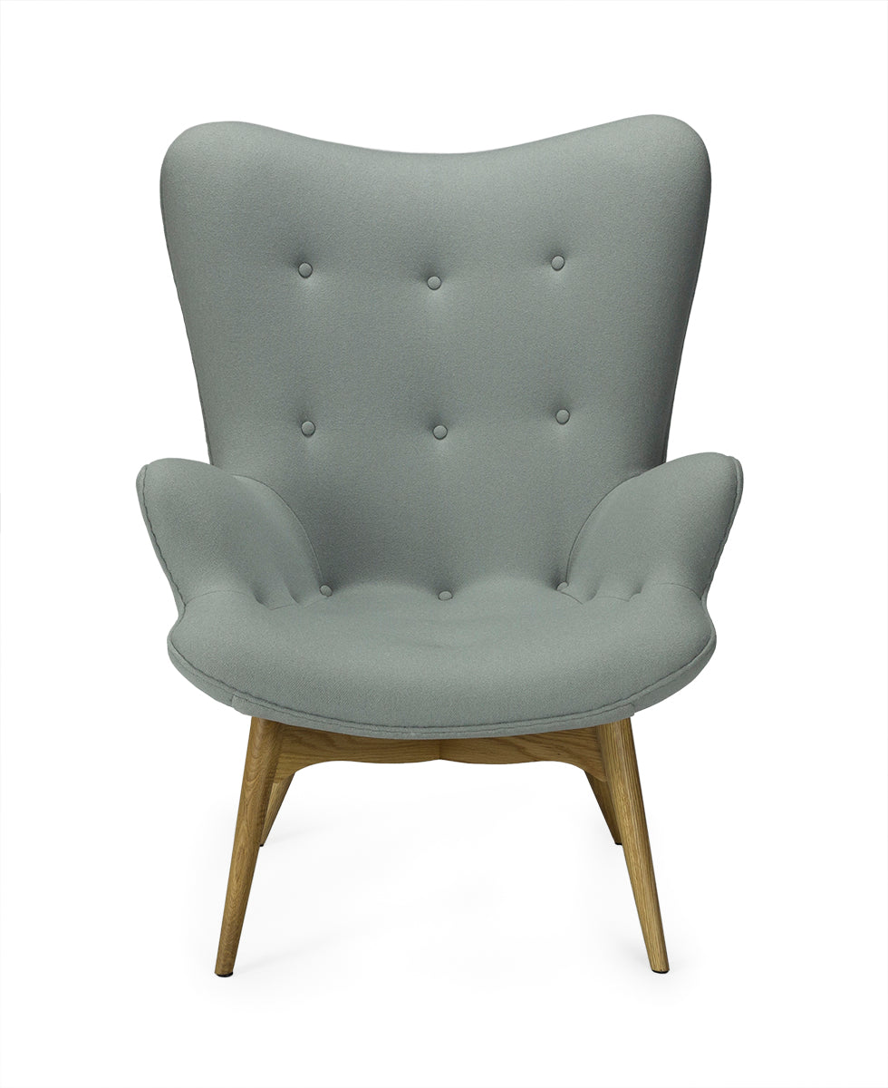 Fauteuil design gris