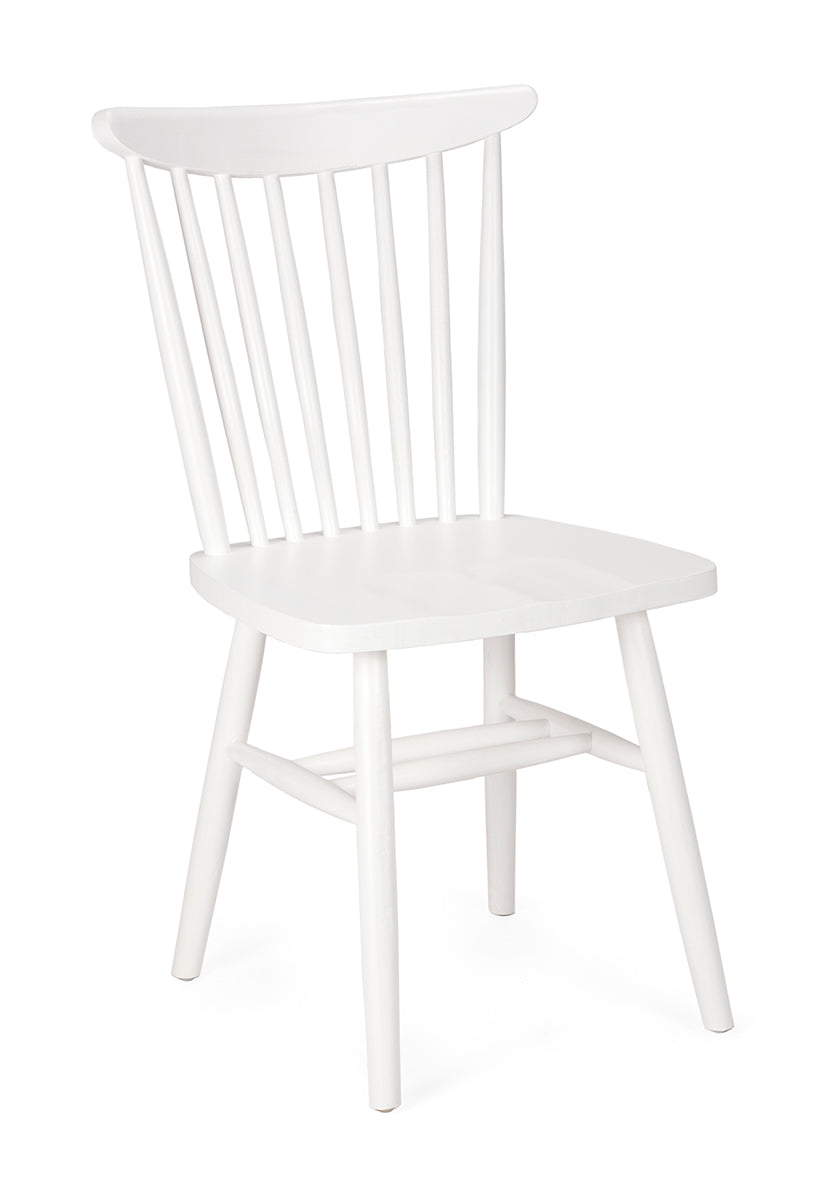 Cadeira de jantar nórdica branca nova Pyrine
