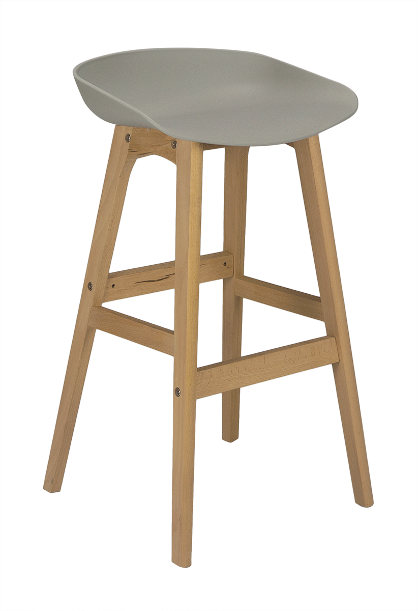 Tabouret de bar scandinave Astrid 72H