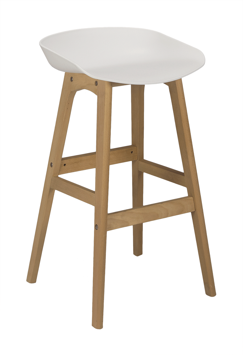 Tabouret de bar scandinave Astrid 72H