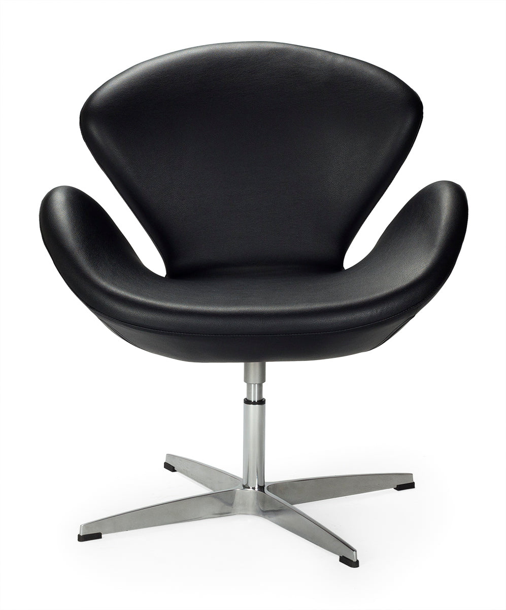 Swan Nouveau fauteuil semi-cuir