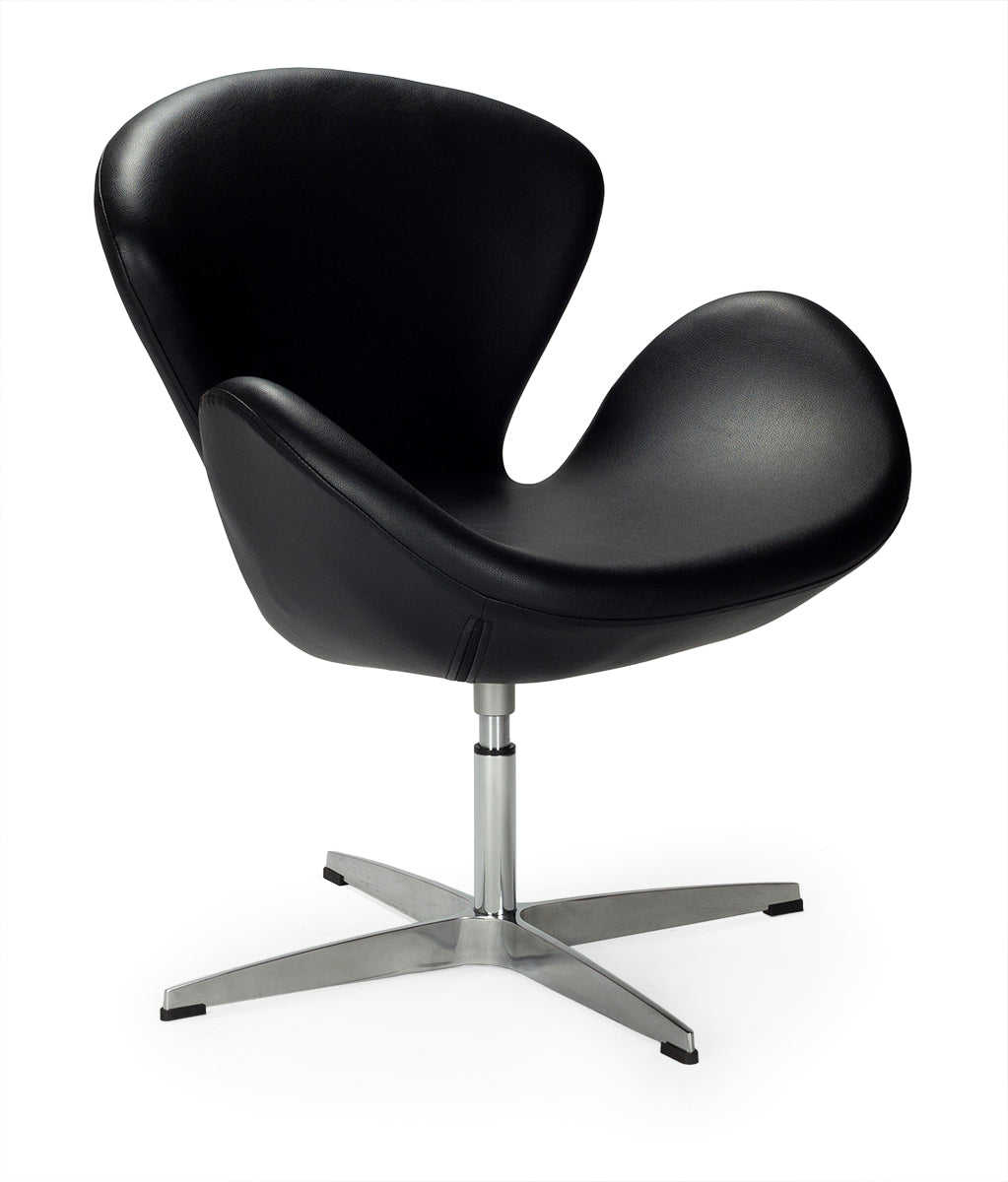 Swan Nouveau fauteuil semi-cuir