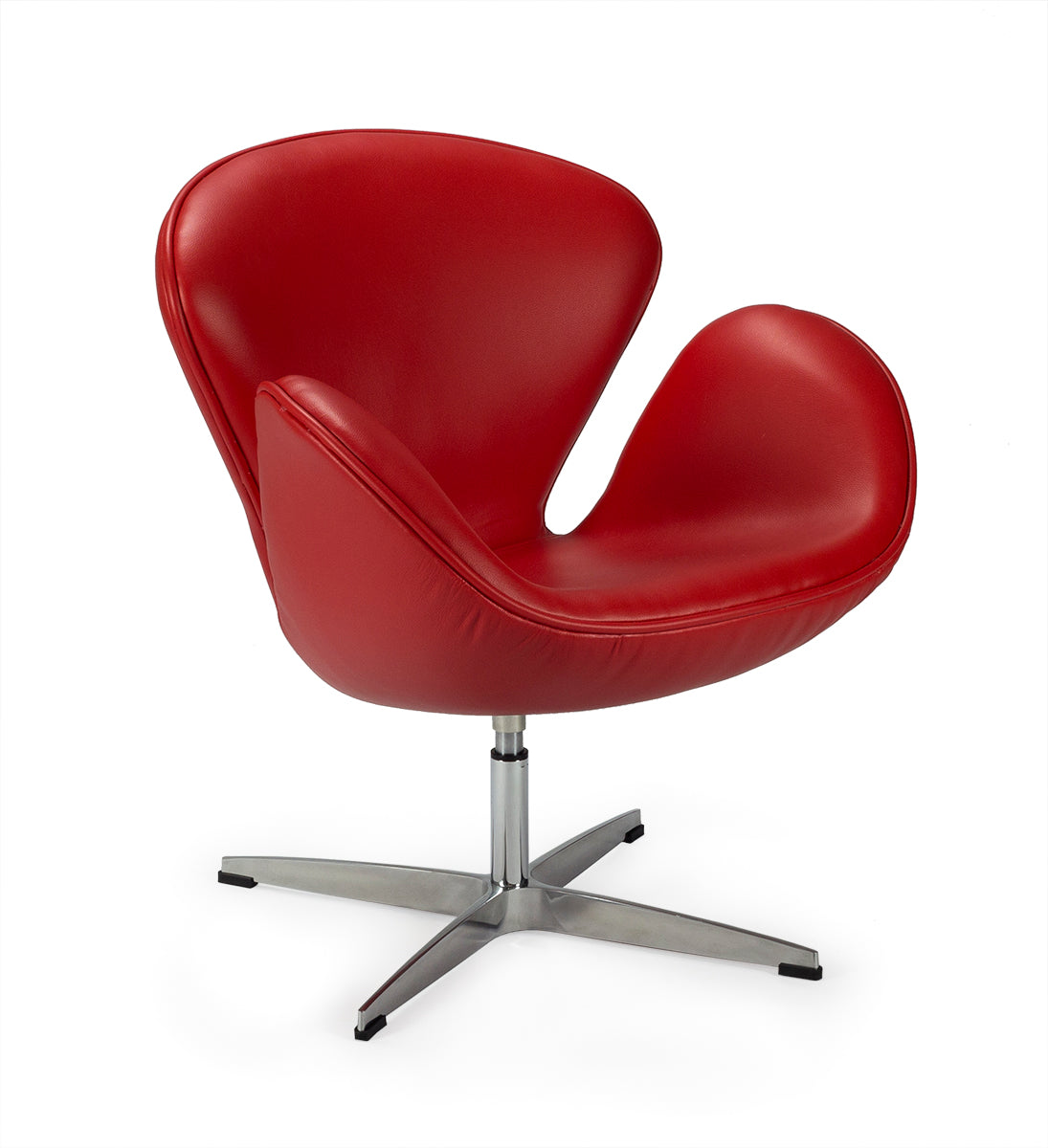 Fauteuil Swan semi-cuir