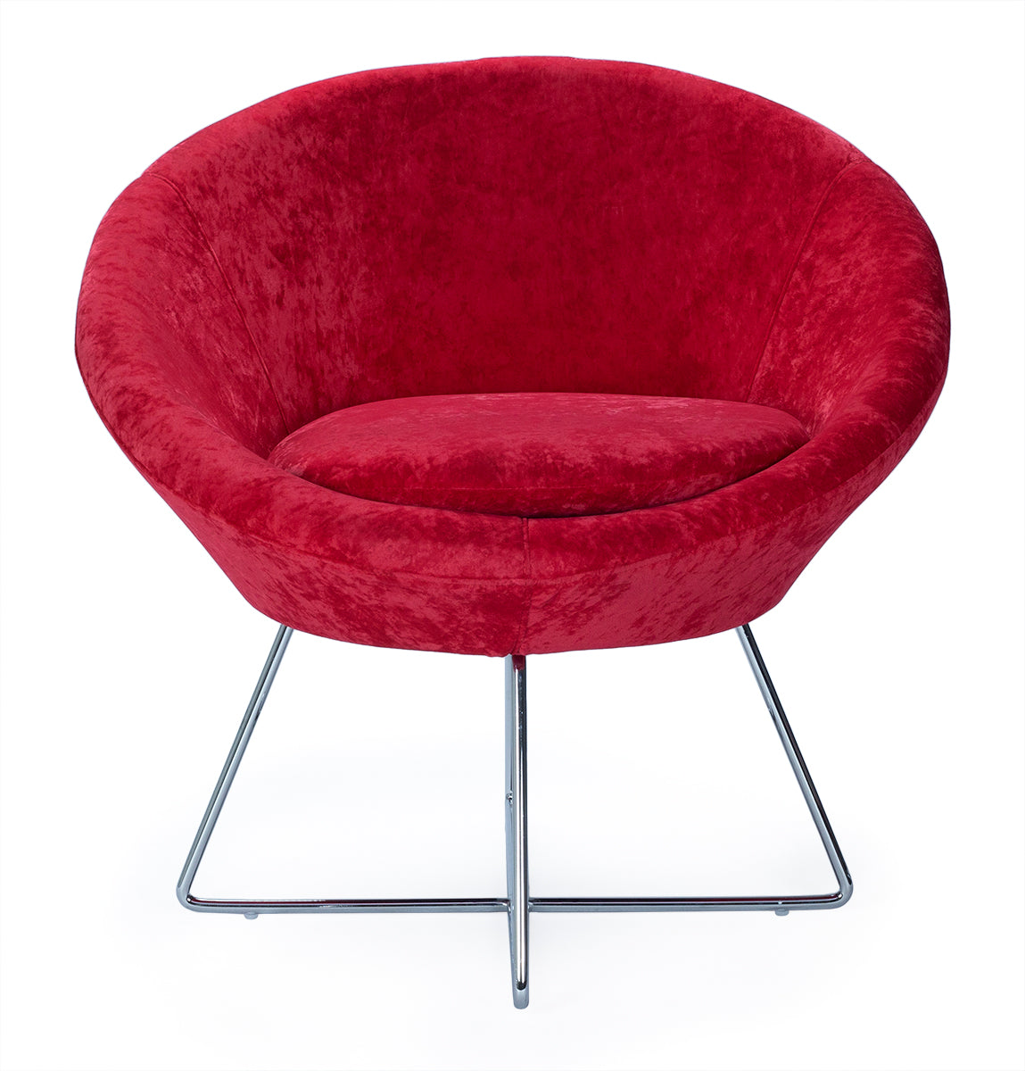 Fauteuil design Marín rouge