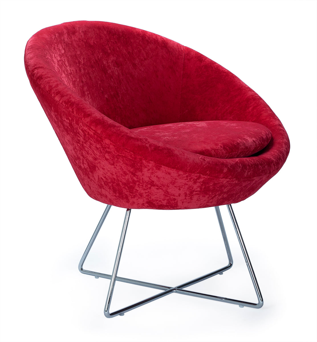 Fauteuil design Marín rouge