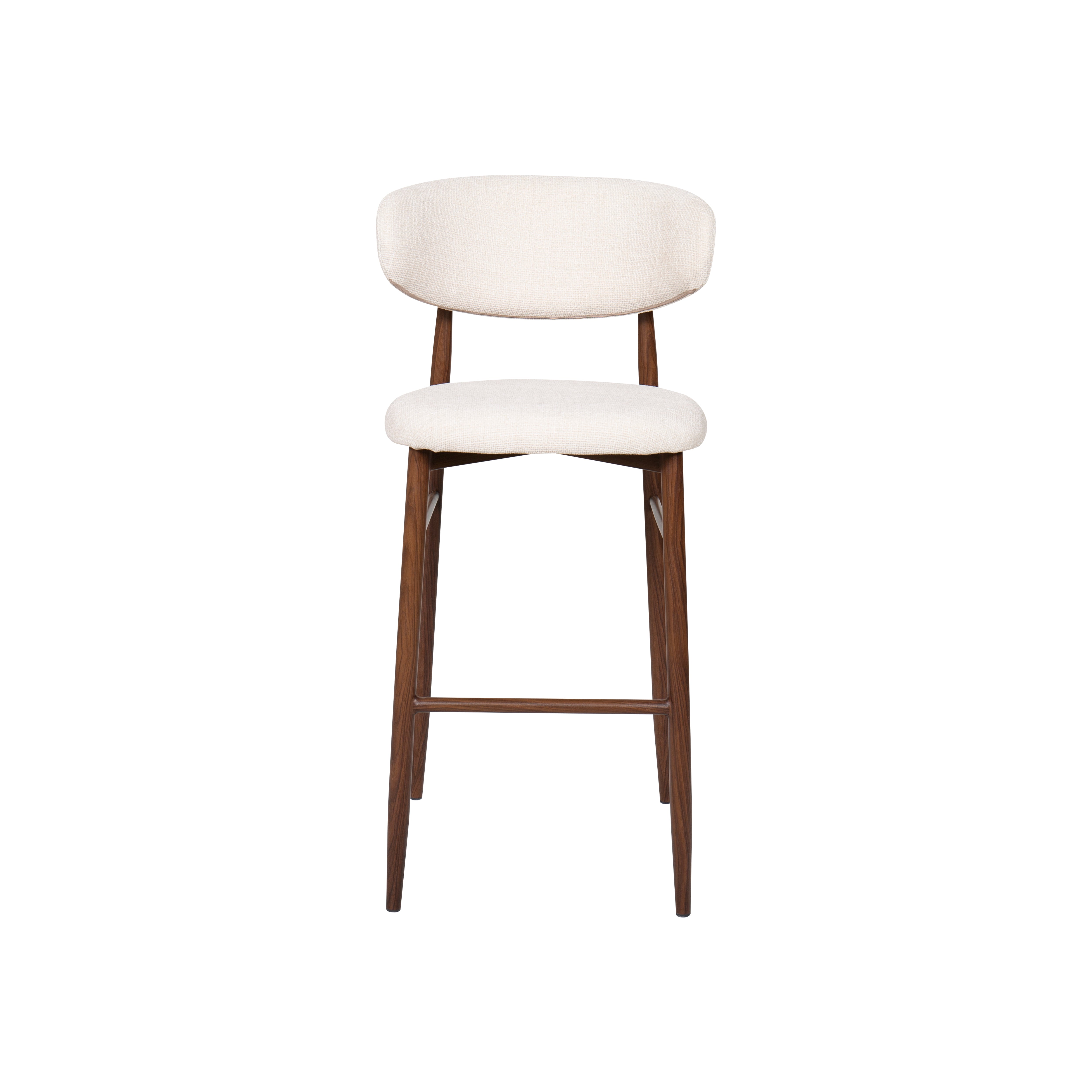 Taburete nórdico tapizado Lux 75cm