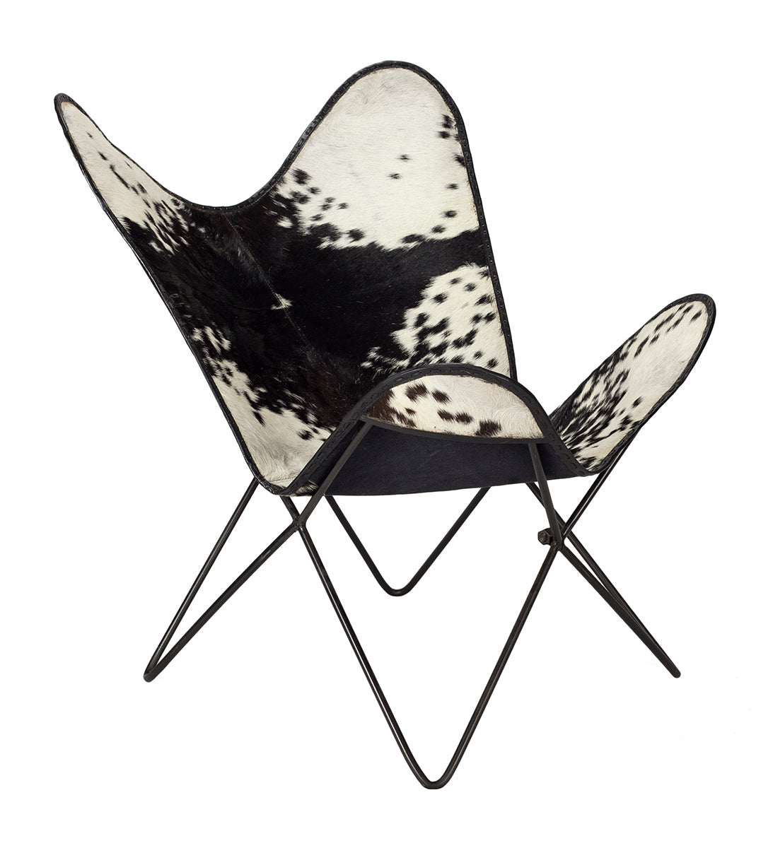 Chaise papillon vintage noire