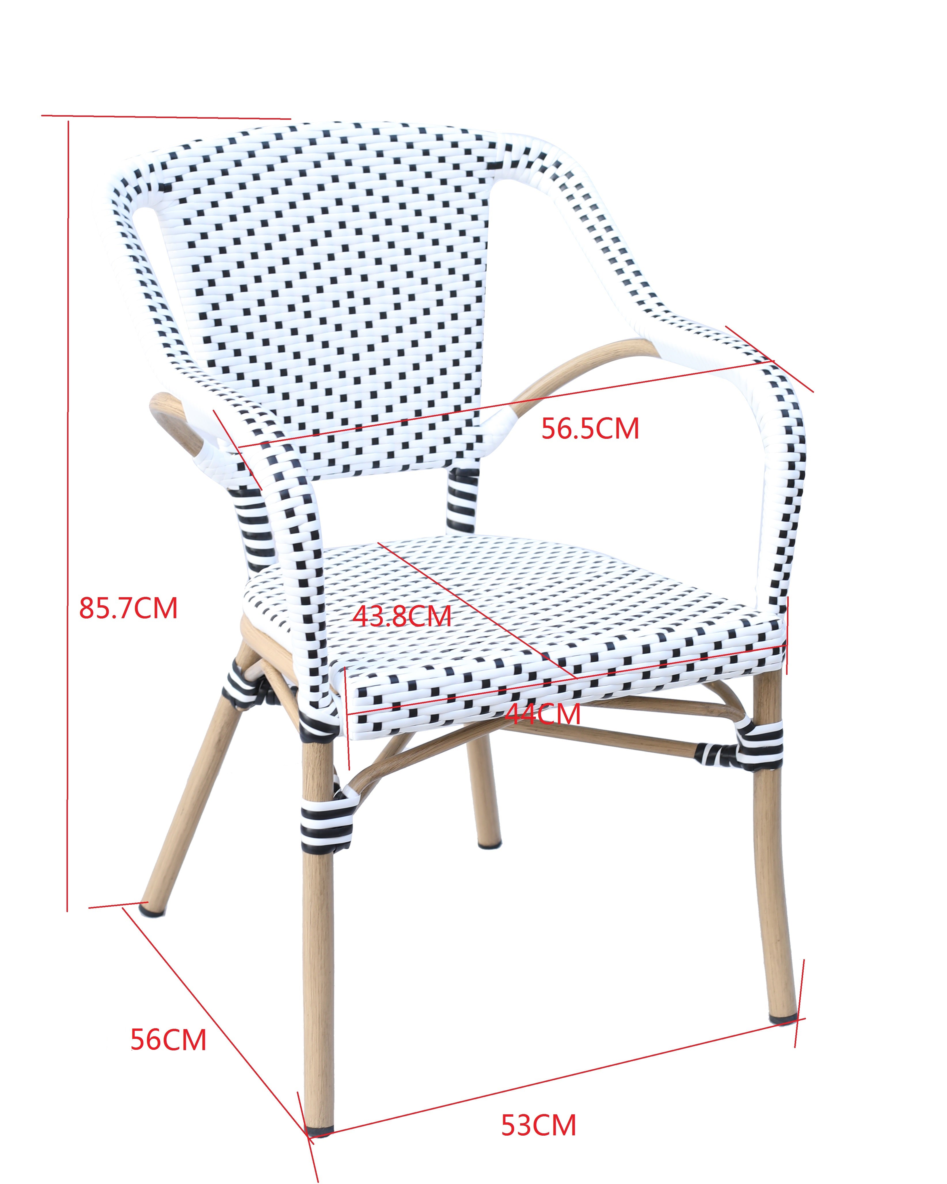 Chaise Suzette de Bistrot Parisien