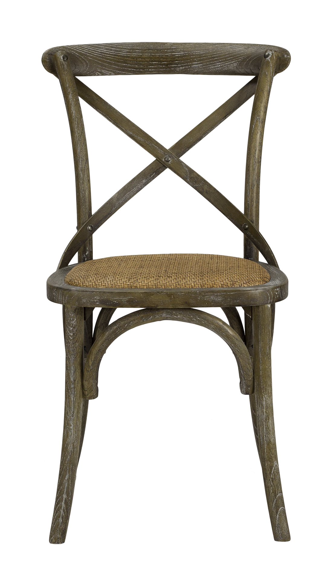 Chaise en bois rustique Cross