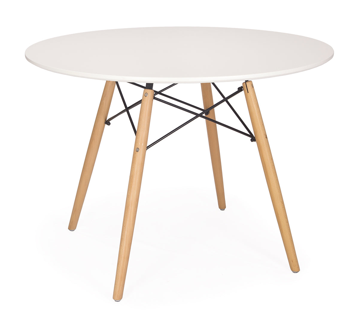Mesa Eames Redonda De Charles Eames Mueblespacio